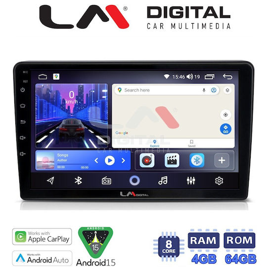LM Digital Car Audio System for Opel Agila Antara Astra Combo Corsa Vectra Zafira Suzuki Ignis 2004 Bluetooth USB Wi-Fi GPS Apple CarPlay Android Auto