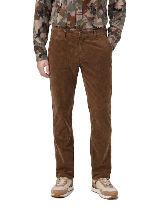 Gabba Trousers in Relaxed Fit Brown