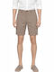 Jason Men's Chino Bermuda Brown-Beige