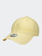 New Era New York Yankees Women's MLB Seersucker Pastel Yellow 9Twenty Adjustable Cap Women's Jockey Yellow