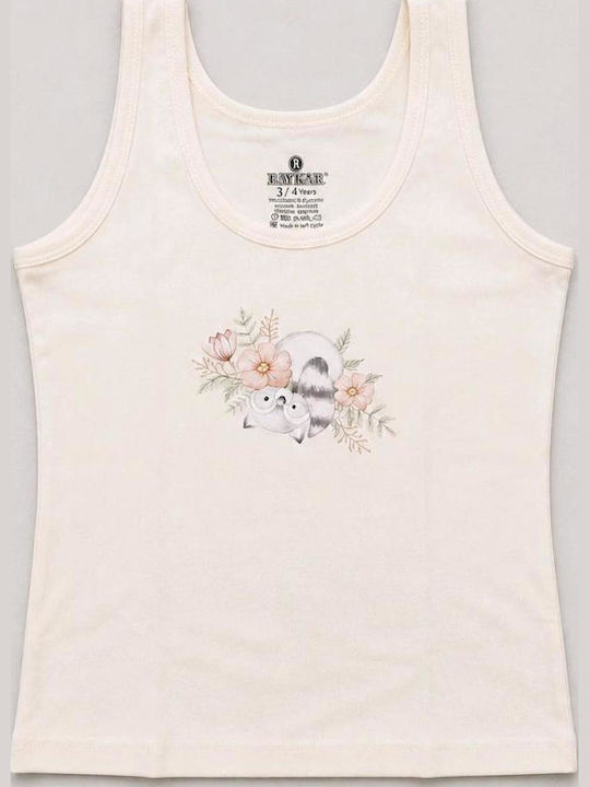 Baykar Kids Sleeveless Undershirt Ecru