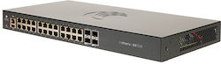Cambium Networks EX1028 Managed L2 Switch with 24 Gigabit (1Gbps) Ethernet Ports and 4 SFP Ports