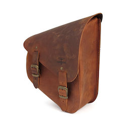 Longride XL Sportster Rahmen Tasche Glatt Braun