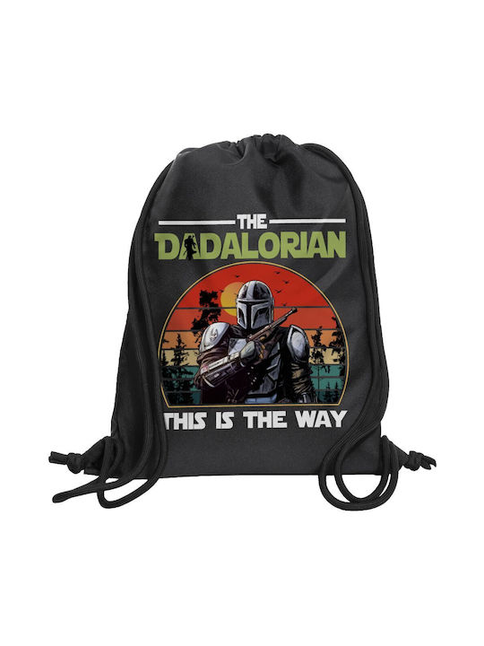Koupakoupa The Dadalorian Gym Backpack Black