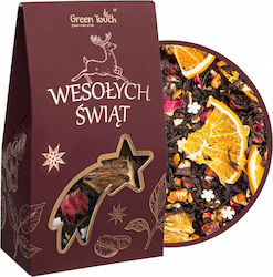Black Christmas Tea In A Box Winter Time Sugar Snowflakes 40 G