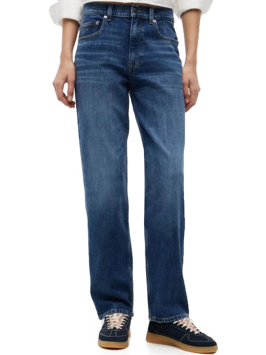 Women's Jean Pants Mid Rise in Slim Fit