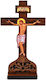 Holz Kreuz Tischkreuz Handgefertigt 12 x 21 cm