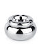 Dolomite Ashtray Silver Round 11 Cm