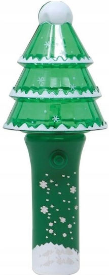 Handheld Laterne Grüne Zauberstab Weihnachtsbaum Baumlicht 13cm