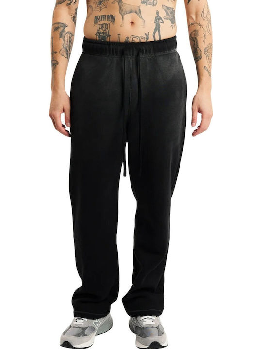 Another Cotton Lab Παντελόνι Φόρμας Black