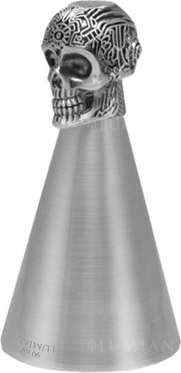 Bar Spirit Measure Skull End Inox Matte 18/10 90ml Height 11cm Lumian Lumian.0487