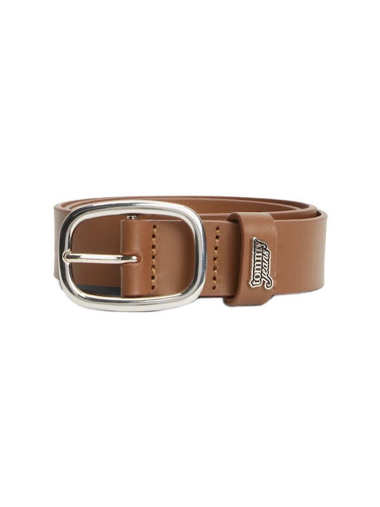 Tommy Hilfiger Leather Women's Belt Brown