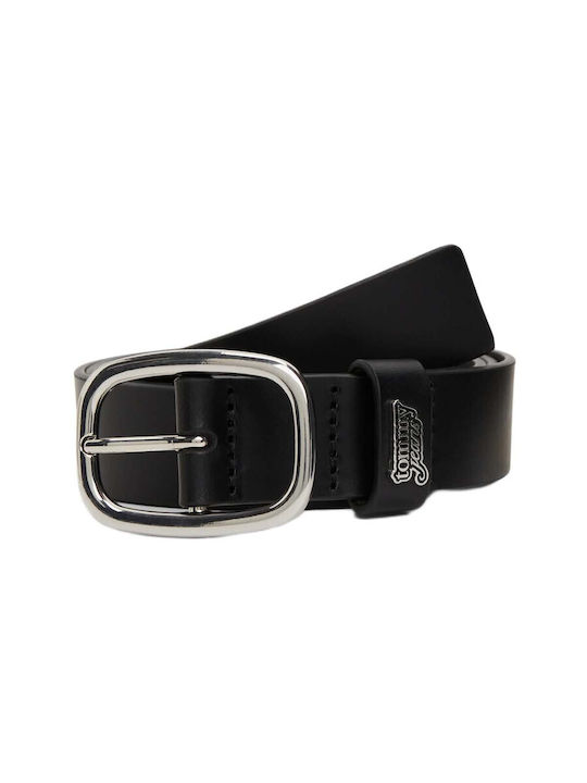 Tommy Hilfiger Leather Women's Belt Black