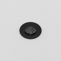 KT Lighting Χωνευτό Σποτ με Ντουί GU10 Μαύρο KT Lighting Χωνευτό Σποτ με Ντουί GU10 Μαύρο