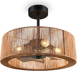Trio Lighting 61cm με Φως Καφέ R66905036 Trio Lighting 61cm με Φως Καφέ R66905036