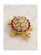 La Belle Maison Decorative Turtle Made of Metal D2072-2 8.5x6.5x4cm