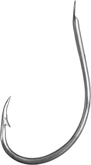Shimatsu Fishing Hooks Bent 4310 25 Units Nickel No7