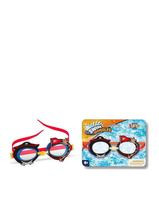 Luna Kids Red Swimming Goggles