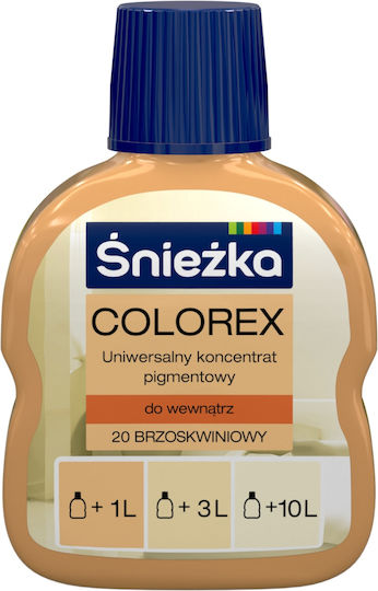 Śnieżka Colorex Coloring Pigment Paints Peach Matte 100ml