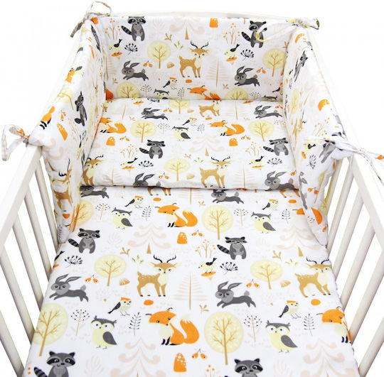Kerstin Kerstin Baby Bettwäsche-Set Für Krippe Mehrfarbig 3 Stück