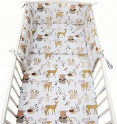 Kerstin Kerstin Baby Bettwäsche-Set Für Krippe Mehrfarbig 3 Stück