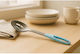 SteweHome Plastic Blue Kitchen Spoon