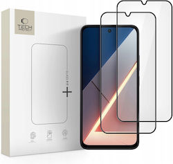 Tech-protect Glass Fit+ Full Face Αντιχαρακτικό Γυαλί 9h Tempered Glass 2pcs Black Xiaomi Poco M7 4g Mt83320 Tech-protect Glass Fit+ Full Face Αντιχαρακτικό Γυαλί 9h Tempered Glass 2pcs Black Xiaomi Poco M7 4g Mt83320