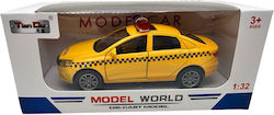 Sedan Taxi Model 1:32 Metal Replica Lights Sounds Opening Doors Sedan Taxi Model 1:32 Metal Replica Lights Sounds Opening Doors