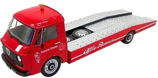 Model Mașină Alfa Romeo A12 F12 Roșu Scara 1:18 Mitica Diecast