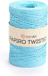 Yarnart Papiro Twisted 1304 Τιρκουάζ Νήμα Πλεξί...
