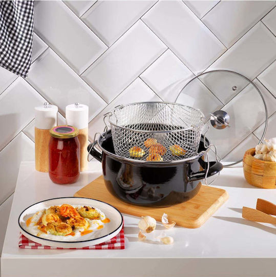 SteweHome Deep Stainless Steel Steam Pot
