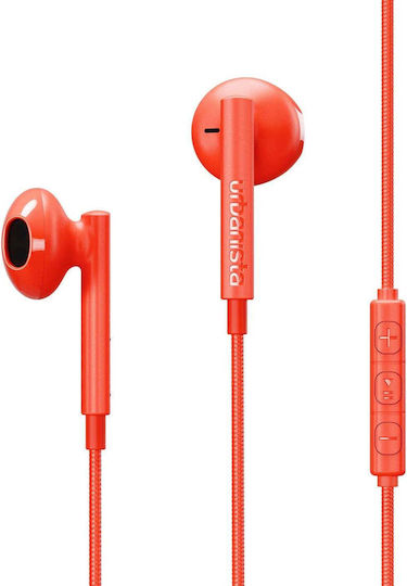 Urbanista San Francisco 2 Earbuds Căști Handsfree cu Mufă USB-C Roșii