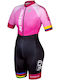 Powerslide Racing Suit Gaby Rueda Μαύρο Ροζ