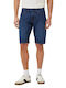 Men's Denim Bermuda Shorts Navy