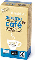 Alternativa Capsule Espresso Bio & Fair Decafeinizat Compatibile cu Mașini Nespresso 10 bucăți Alternativa Capsule Espresso Bio & Fair Decafeinizat Compatibile cu Mașini Nespresso 10 bucăți