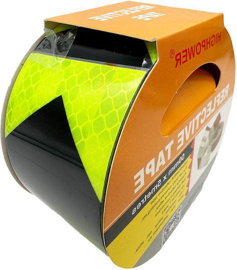Cresman Adhesive Reflective Tape in Green Colour with Width 5cm