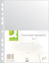 Pea-grain Pouch A4 40mic Q-connect 25pcs Kf16129