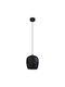 Zambelis Lights Black Ceiling Light with E27 Socket 16x16cm