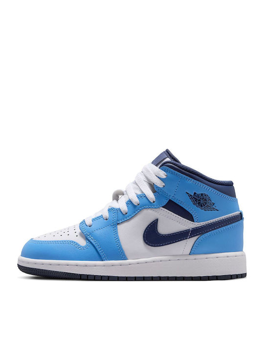 Nike Air Jordan 1 Adidași Copii High Albaștri
