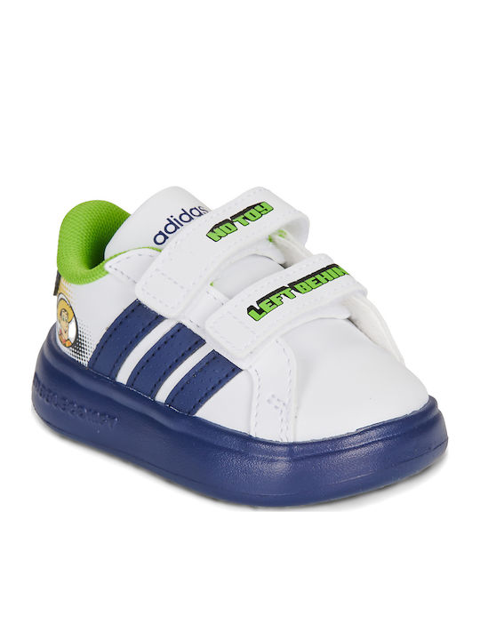adidas Grand Court Kids Sneakers with Hoop & Lo...
