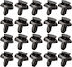 10x Engine Cover Clip Pin Toyota Avensis T25
