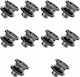 10x Polsterungsklammern Golf Superb Passat B5 Leon Cordoba