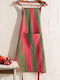 Rythmos Kalamata Kitchen Apron Red 108-106-3223