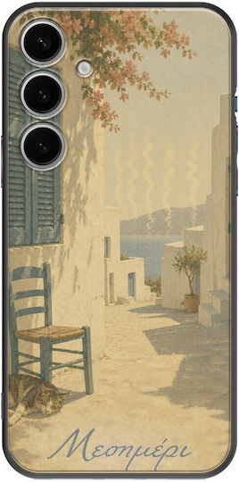 Mobile Phone Case Kalokairi Collection Afternoon Samsung Galaxy A55 5g Black TPU Black Silicone