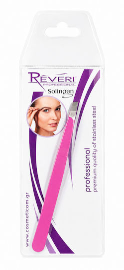 Reveri Solingen Τσιμπιδάκι Φρυδιών Λοξό Ροζ Ref:210