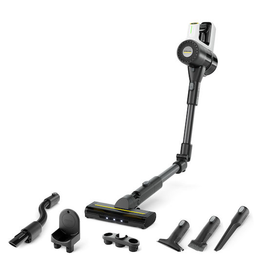 Karcher Vcs 3 Nano Flex Επαναφορτιζόμενη Σκούπα 2 σε 1 Stick & Χειρός Λευκή