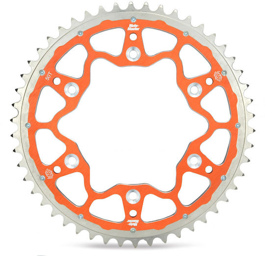 Moto-master Dual Ring Rear Sprocket Ktm Husqvarna Orange 50 Teeth