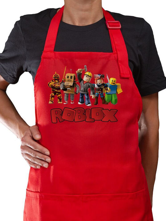 Koupakoupa Roblox Squad Kitchen Apron Red 22x40cm KP_33139_apron-red