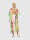 Verde Women's Maxi Beach Caftan Multicolour