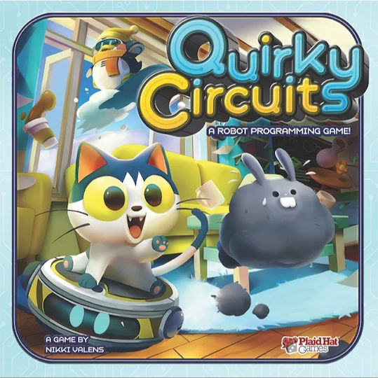 Επιτραπέζιο Παιχνίδι Quirky Circuits Penny & Gizmo's Snow Day! για 2-4 Παίκτες 7+ Ετών PH3301 (EN) Plaid Hat